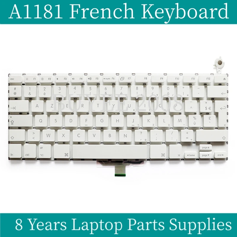 Клавиатура A1181 с французской раскладкой для Macbook Air A1181 A1185