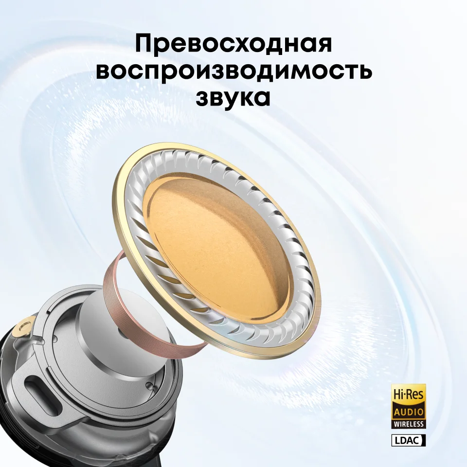 Фото Наушники Soundcore by Anker Liberty 5, беспроводные, с шумоподавлением, ANC 3.0, Bluetooth, 48 часов работы №4