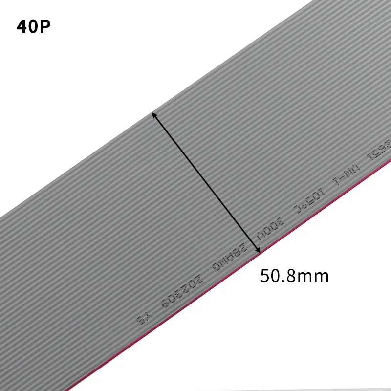 

UL2651 28AWG Серый плоский ленточный кабель для передачи данных 10P 14P 16P 20P 26P 30P 34P 40P 50P 60P IDC Плоский ленточный кабель для передачи данных для разъема 2,54 мм