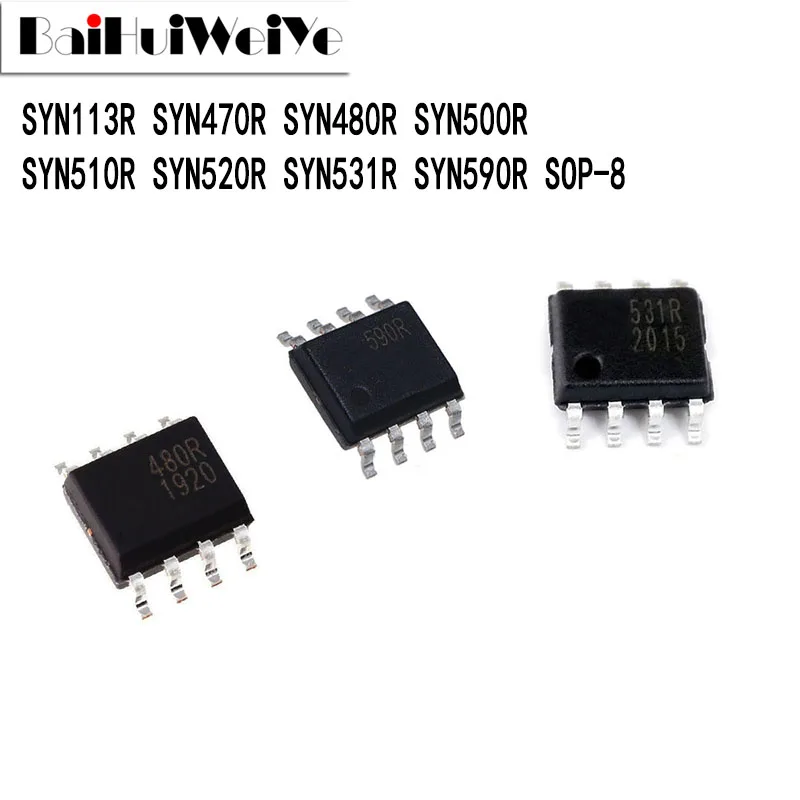 Набор микросхем SYN500R SYN510R SYN520R SYN531R SYN590R SYN113R SYN470R SYN480R SOP-8, 10 шт.