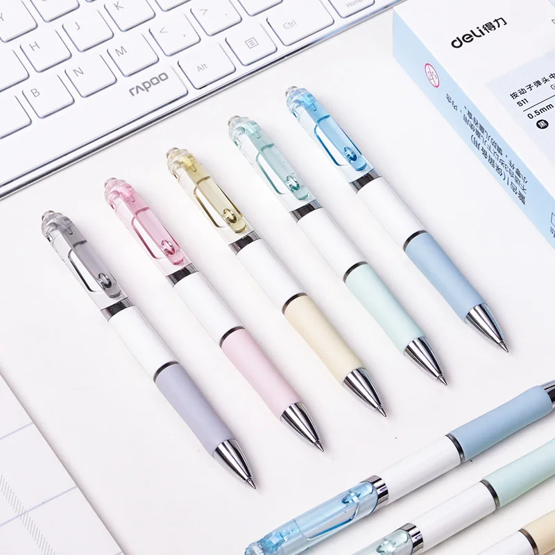 

A variety of color boutique press gel pen mixed color black water pen student writing exam office signature pen bullet wholesale