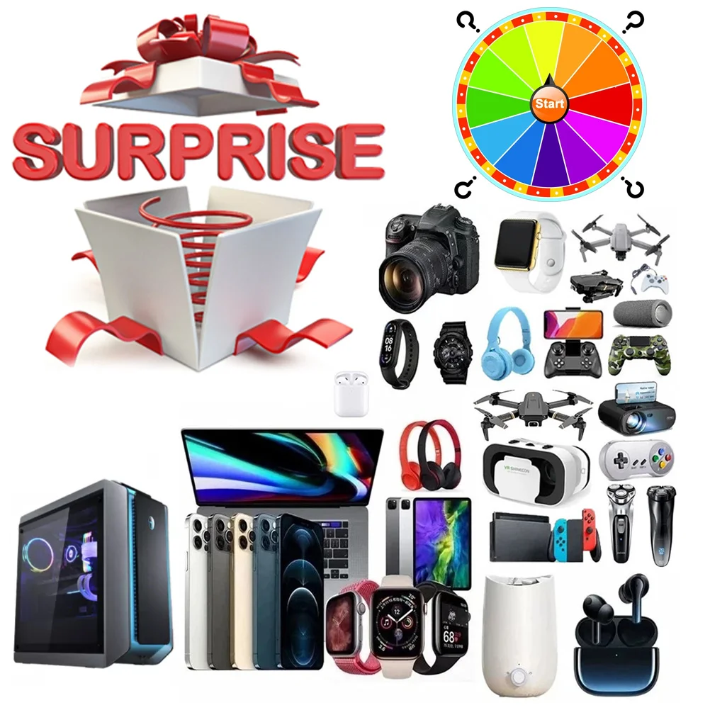 

Самая популярная Lucky Mystery Box 100% Сюрприз Высококачественный подарок Случайные предметы Электроника 2022