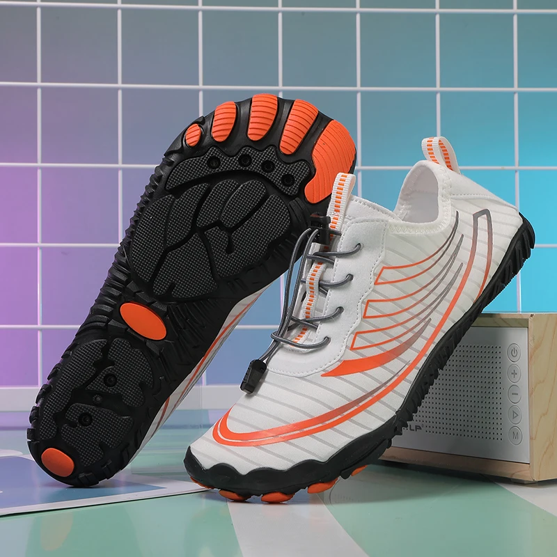 Новое поступление мужская обувь для воды аква-обувь быстросохнущие