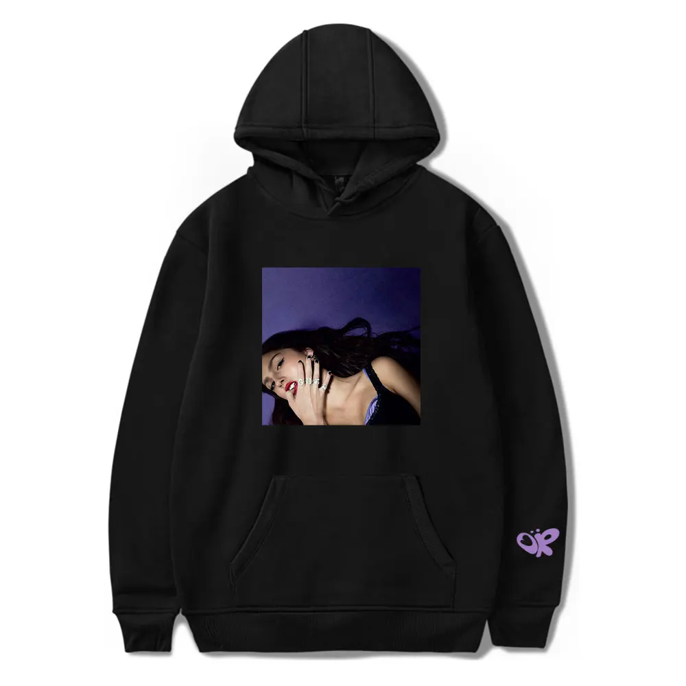 

Olivia Rodrigo Hoodies Guts Album Merch Print Unisex Fashion Funny Casual Sweatshirts