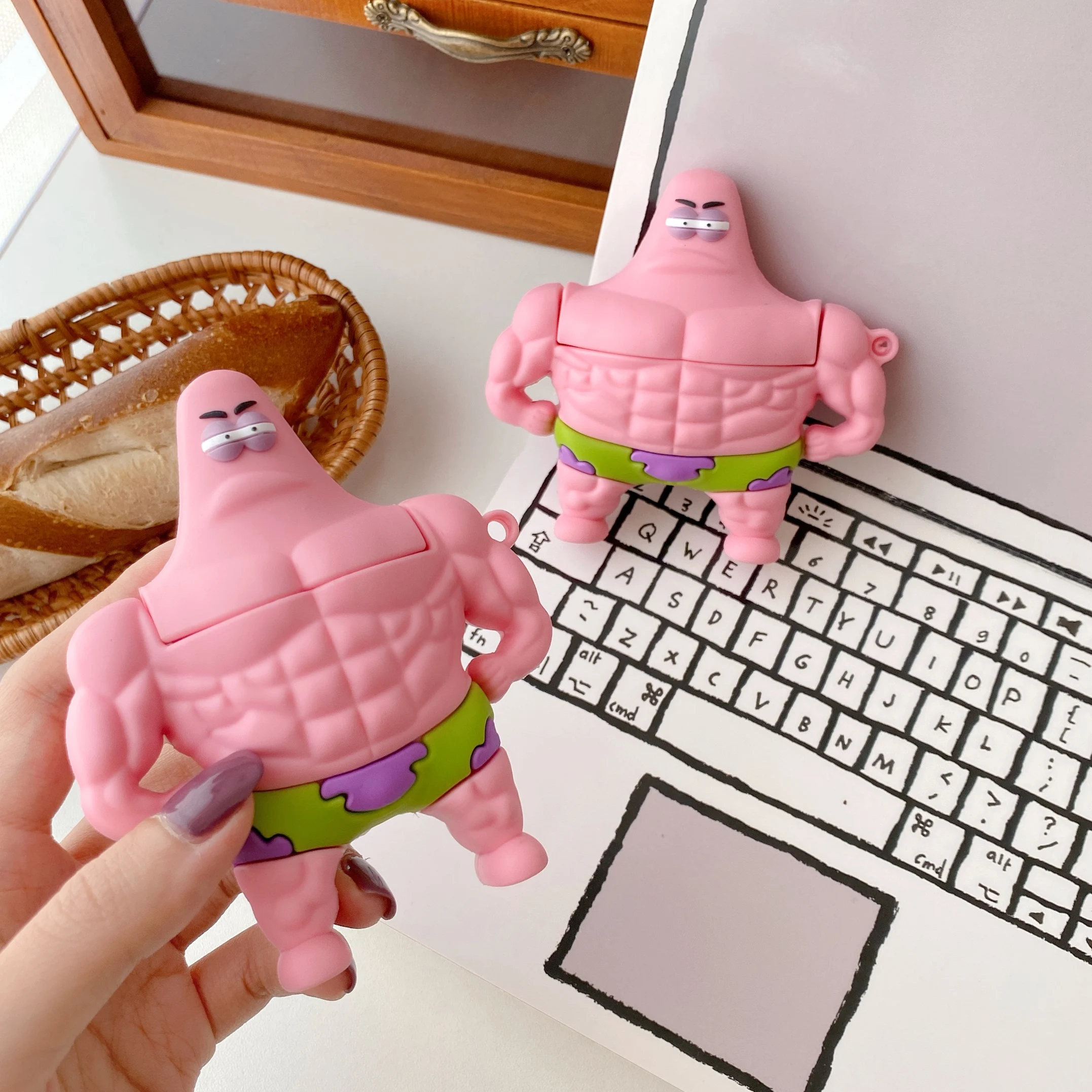 

Чехол для беспроводных наушников Apple Air Pods 2 1 3