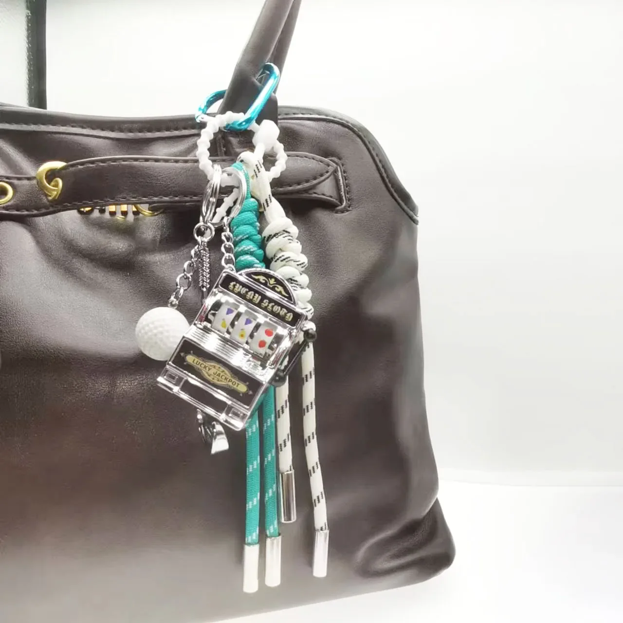 Кулон с подвеской в виде вишни для сумки Ysl цвет ассортименте
