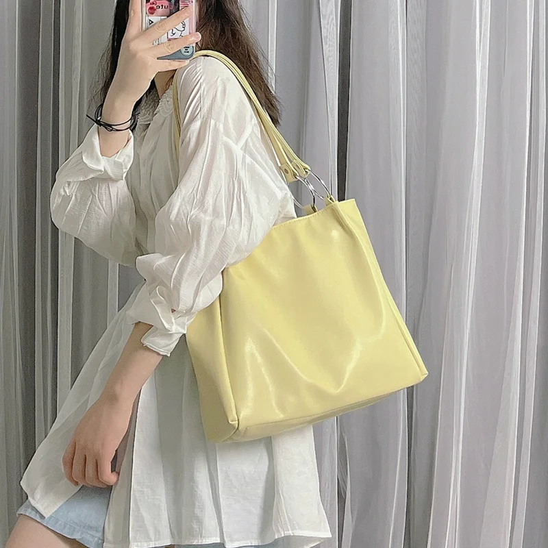 

2021 Fashion Ladies Classic Striped Canvas Handbag Large Shoulder Bag For Female Simple Beach Casual Totes Shopping Bag