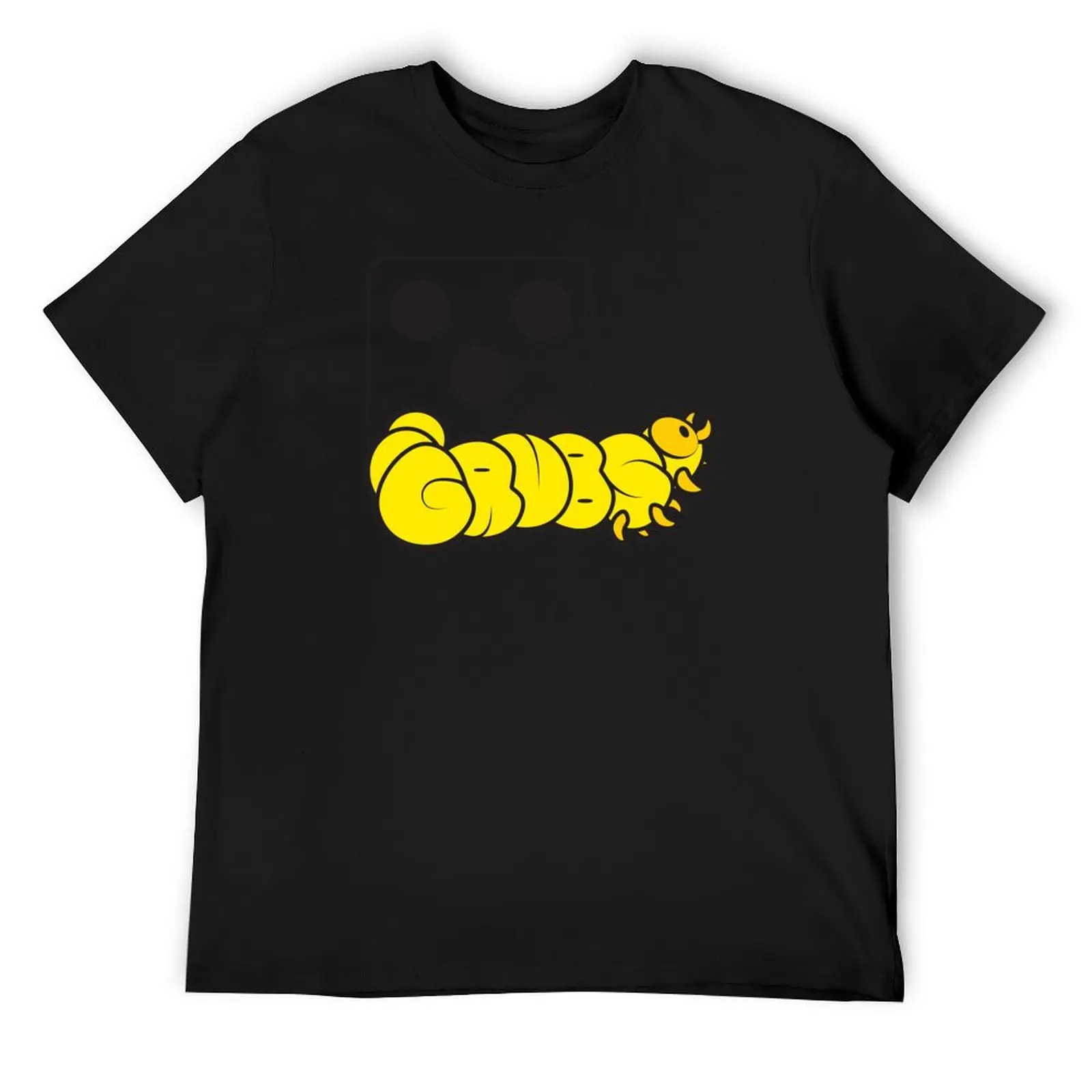 Фото GRUBS Прозрачная футболка с божьей коровкой, мешковатые рубашки, хлопковые футболки с рисунком, мужские рубашки №1