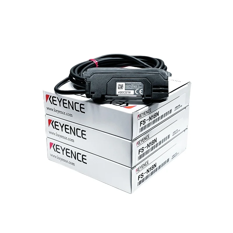 KEYENCE FS-N11CP FS-N11CN Датчик оптоволоконного усилителя