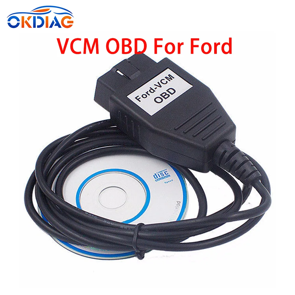 

OKDIAG VCM OBD for Ford OBD2 Scanner VCM OBD Focom Scan Tool Obd Auto Diagnostic Cable For Ford Vcm Car Fault Detection Tool