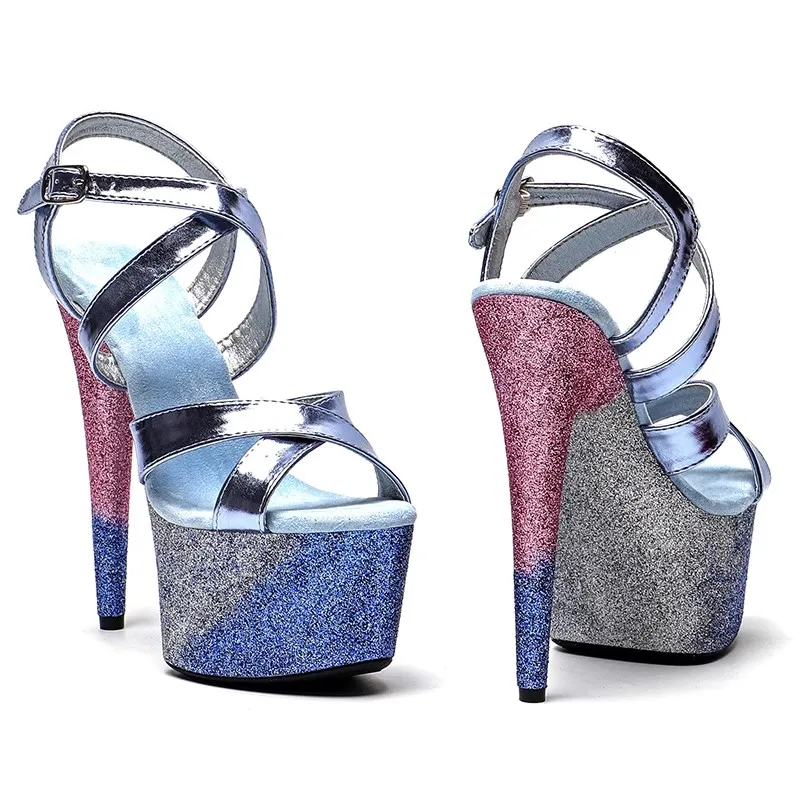 LAIJIANJINXIA/Новые пикантные экзотические женские сандалии из искусственной кожи 17