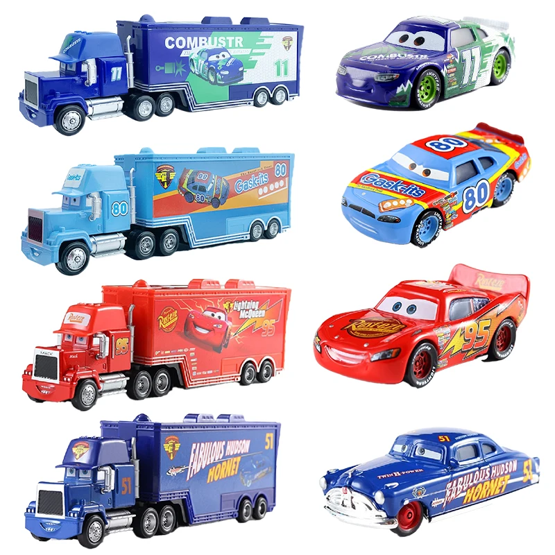 

39 Style Disney Pixar Cars 2 3 Lightning McQueen Mater Ramirez Diecast truck cart Metal Alloy Toy Child boy Birthday Xmas Gift