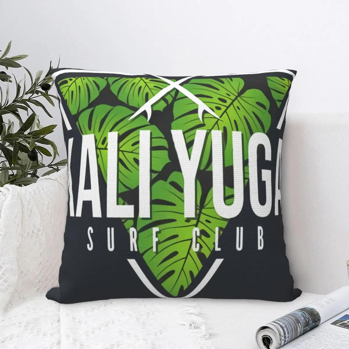 

Kali Yuga Surf Club Surf The 2023 New Pillowcase Cushion Cover Home Sofa Decoration Pillowcase