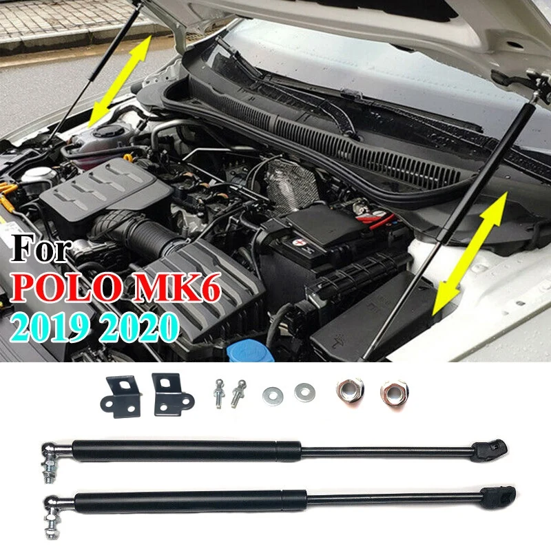 

Front Engine Hood Support Rod Gas Spring Shock Lift For POLO MK6 2019 2020