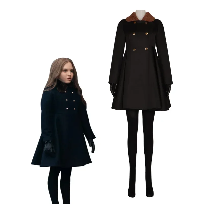 Костюм для косплея M3gan 244 платье-робот с искусственным интеллектом топы носки