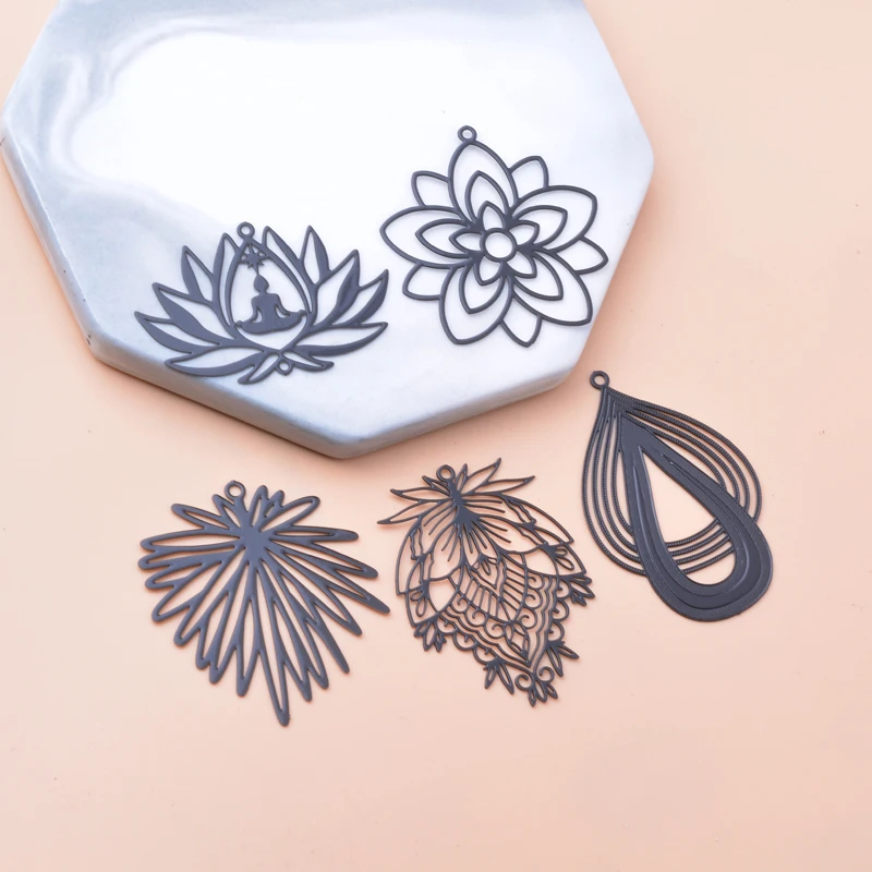 

6 шт., латунные подвески для сережек, ювелирных изделий