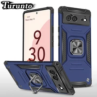 shockproof armor phone case for google pixe7pro 7 pixel6 6pro 6a car holder with ring protection cover for google pixel 5a 5 4a