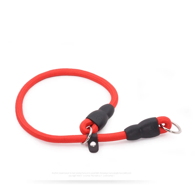 Нейлоновый ошейник для домашних питомцев аксессуар дрессировки собак прочный