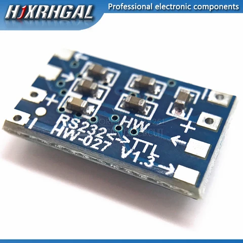 10 шт. мини RS232 MAX3232 уровень к TTL уровень платы 115200bps конвертер адаптер модуль Новый hjxrhgal