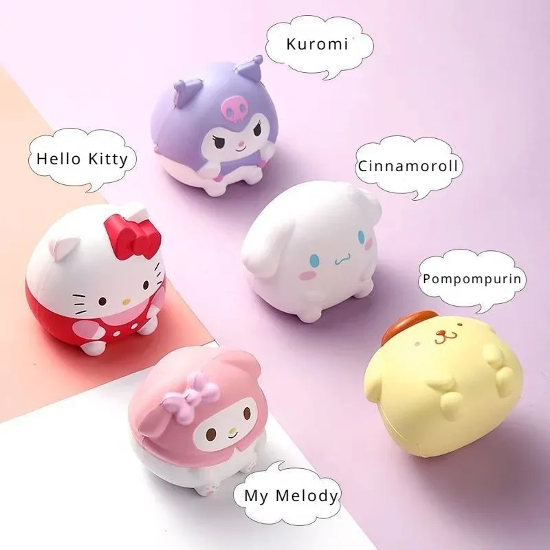 

Sanrioed Hello Kitty Kuromi My Melody Decompression Toy Cartoon Slow Rebound Soft Hand-held Toy Cute Children Vent Toys Gift