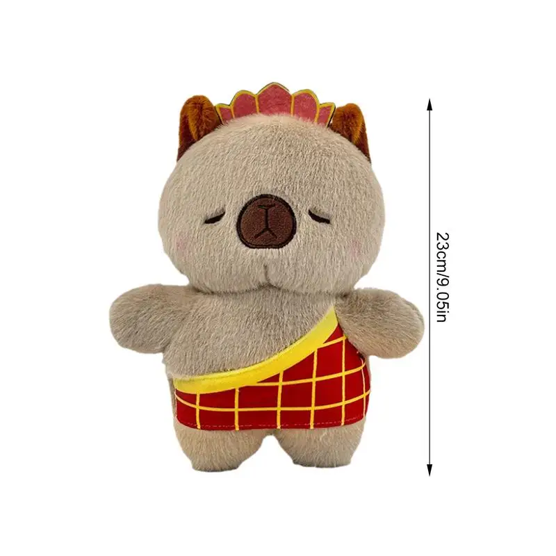 Кукла Капибара Касая плюшевая фигурка игрушка мягкая обнимающаяся кукла милая
