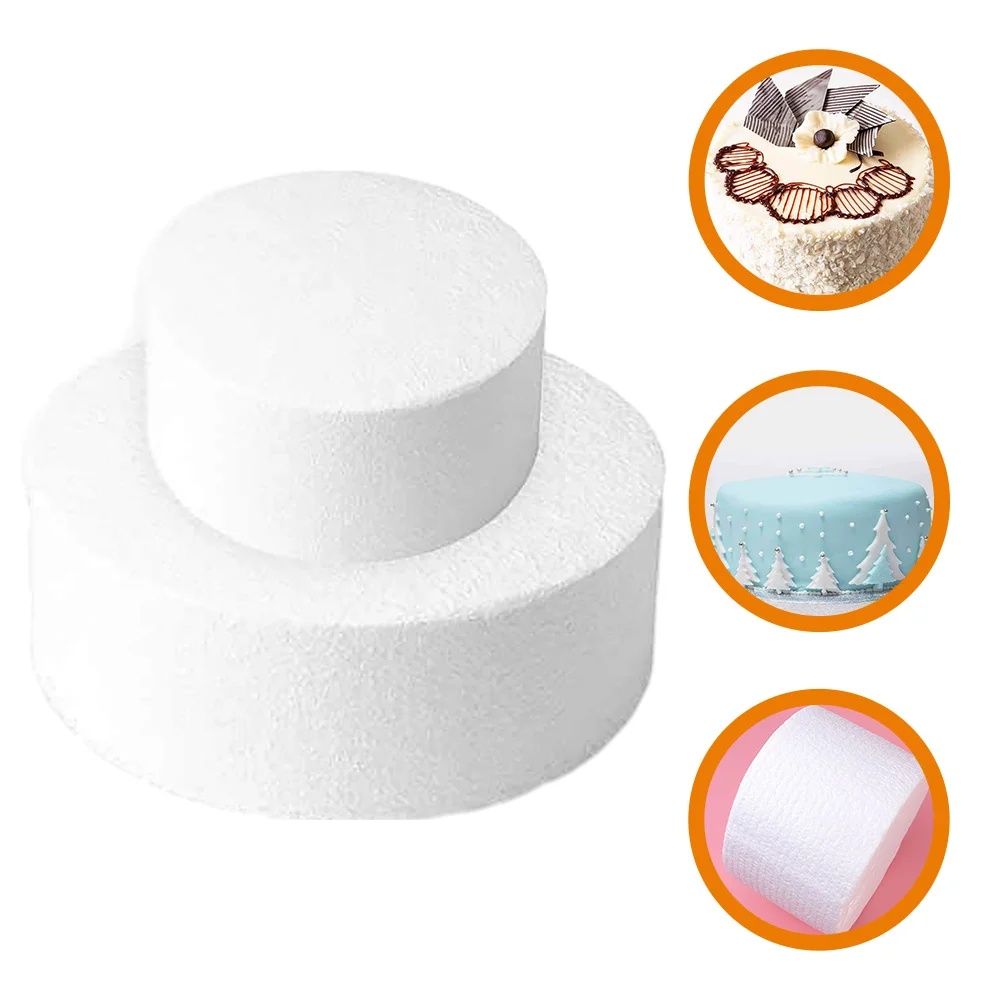 2 шт. пенопластовые украшения для торта модель реквизит пекарня фотография