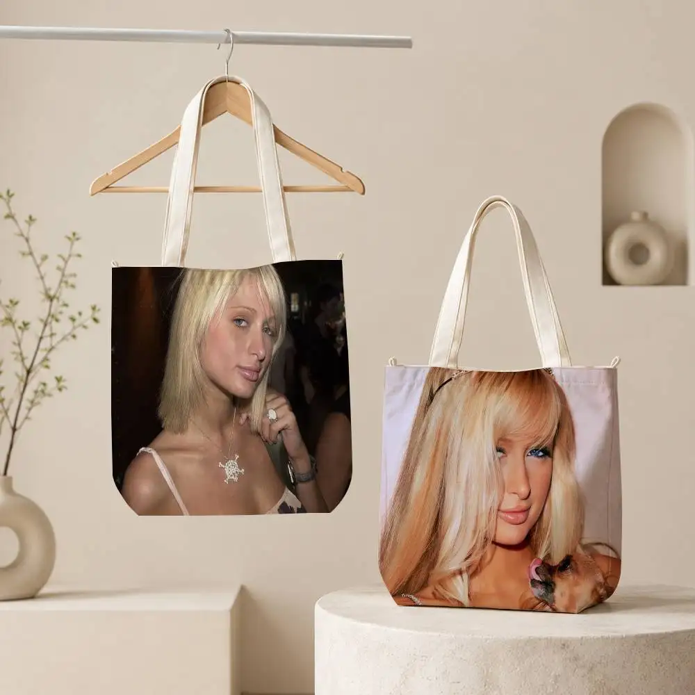 Фото Сумка-шоппер Paris Hilton Got Blow для женщин, многоразовая, на молнии, с вдохновляющими цитатами, наплечная сумка с принтом №1