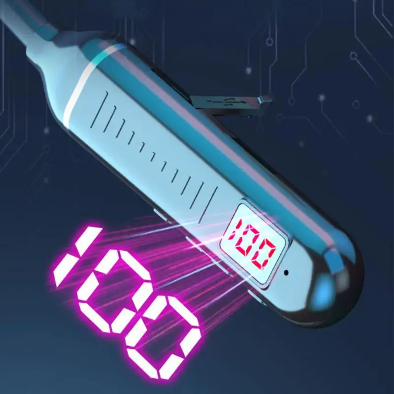 

With Digital Display Music Earplugs With Microphone Running Stereo Headset Neck-hanging Headset Wireless Earphones