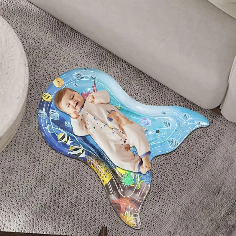 Игровой коврик с датчиком воды интерактивный для живота игрушка кошек в форме