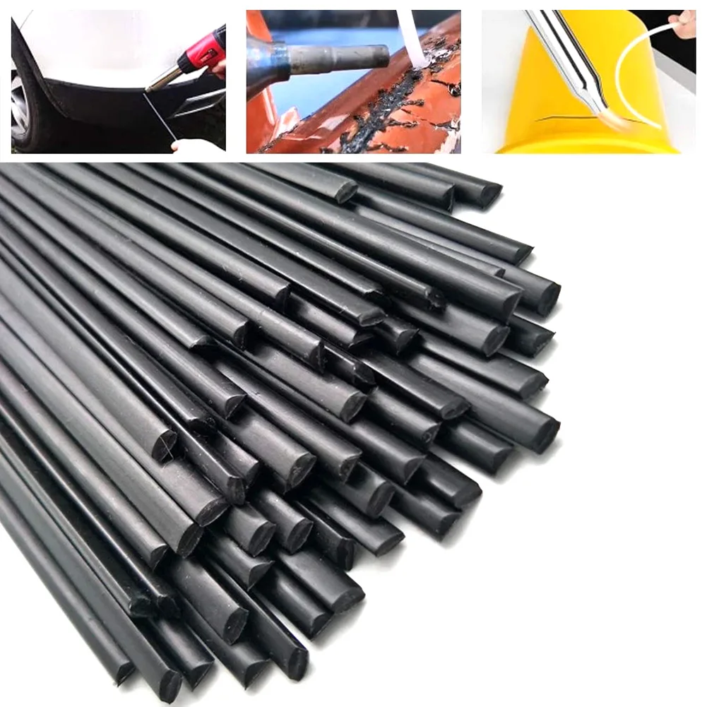 

15PCS ABS Plastic Welding Rods 3mm Triangular Welding Rod For Motorcycle Motorbike Fairings Repairs Car Bumper Repair Tools