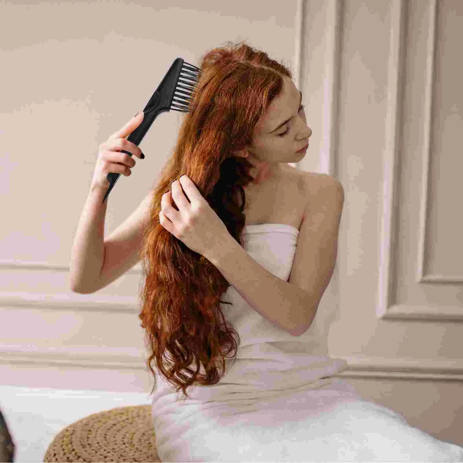 

1 Set Comb Rake Hair Brush Cleaner Tool Rake Hair Brush Cleaner Hairbrush Cleaning Brush Airbag Comb Cleaning Brush