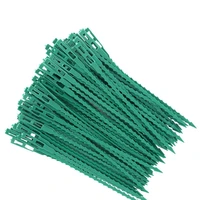 50100pcs reusable garden cable ties plant support shrubs fastener tree locking nylon adjustable plastic cable ties tools