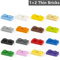 300pcslot building blocks part plate 1%c3%972 thin bricks compatible 3023 moc figures children kids assembly construction toys gifts
