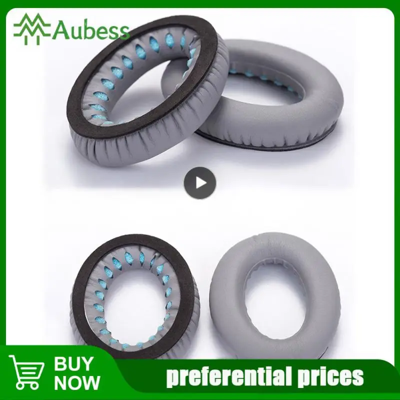 

Earphone Accessories Earmuff Noise Cancelling Soundtrue Headphones Part Headphone Cover For Qc15 Qc25 Qc35 Ae2 Leather 1pair