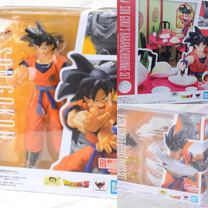 Фото Фигурка Bandai S.H.Figuarts Dragon Ball Сон Гоку (Саян) с набором эффектных элементов. В наличии. |   Фигурка для сборки |   Коллекционный предмет |   Подарок для мальчиков №1