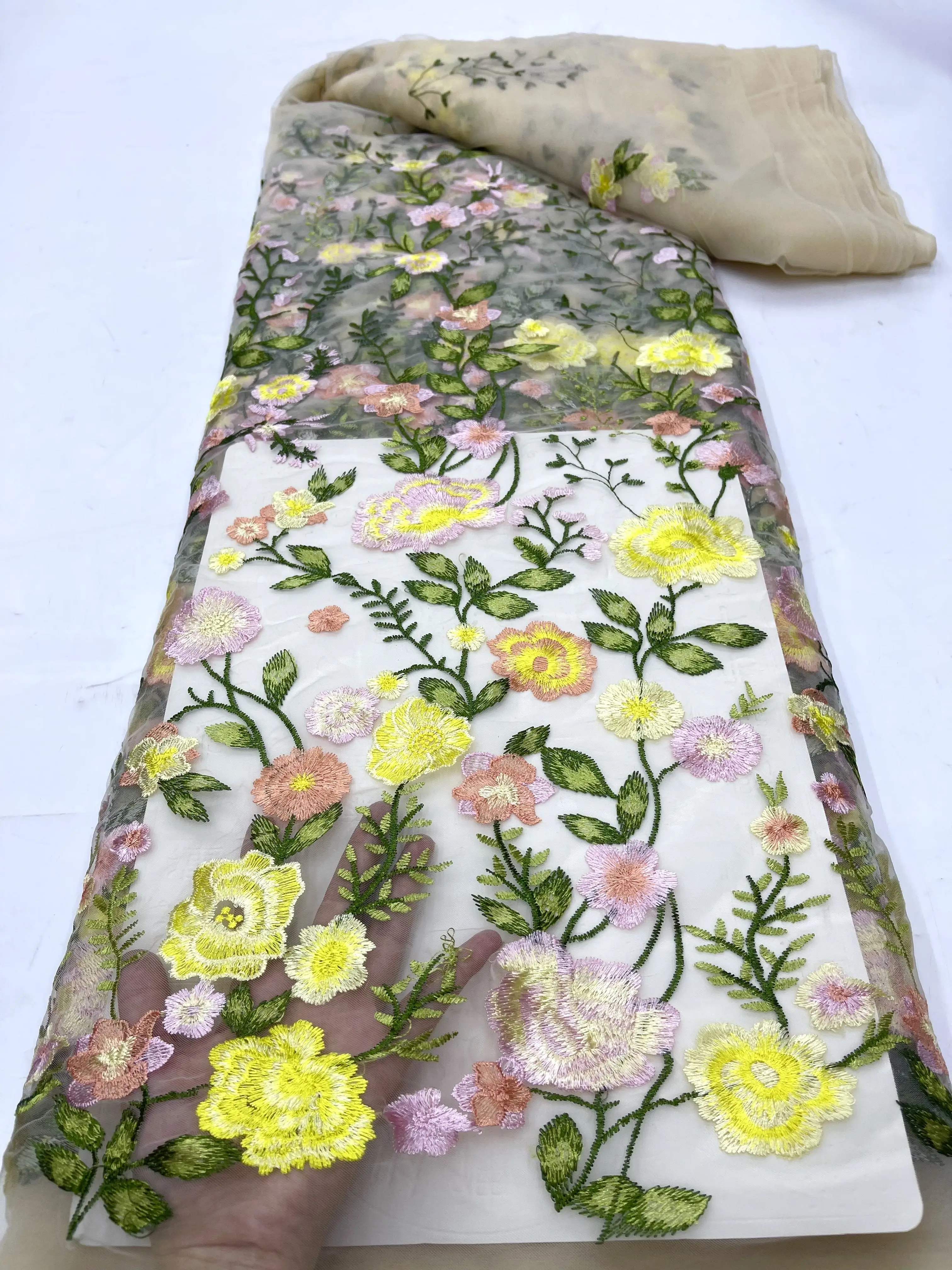 Нигерийские африканские кружевные ткани 5 ярдов Φ материал для свадебной