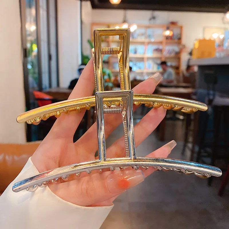 

Trendy Fashion Square Arc Hairpin, East Gate Of Korea, Curling Hair, Back Head Grip, Simple And Versatile Hair Accessories