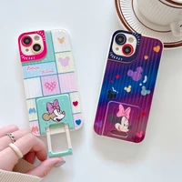 disney cute cartoon mickey minne phone case for iphone 11 12 13 mini pro xs max 8 7 plus x xr cover