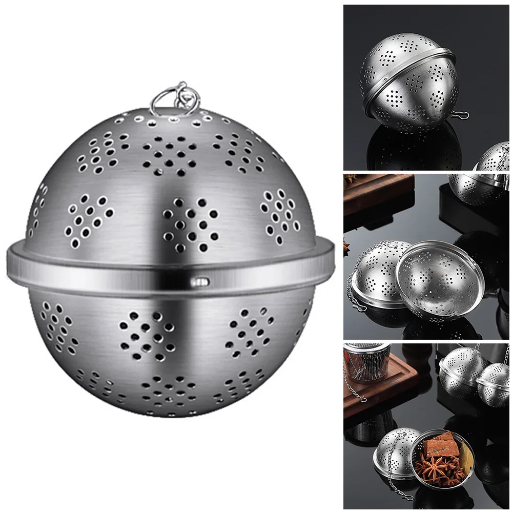 

High Quality Tea Strainer Tea Infuser Ultra-fine Spice Ball Tea Ball Infuser 5 Sizes Food-grade Stainless Steel