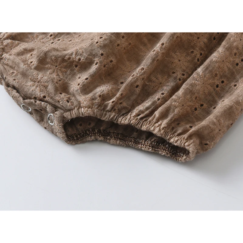 Летний однотонный Комбинезон для маленьких девочек от 0 до 2 лет - купить по