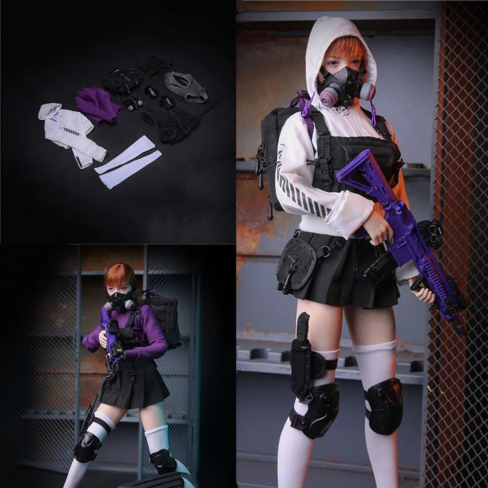 

1/6 Dark Zone Special Agent Clothes Model Female Figure Accessory Trendy Functional Equipment For 12 Inches Action Figure