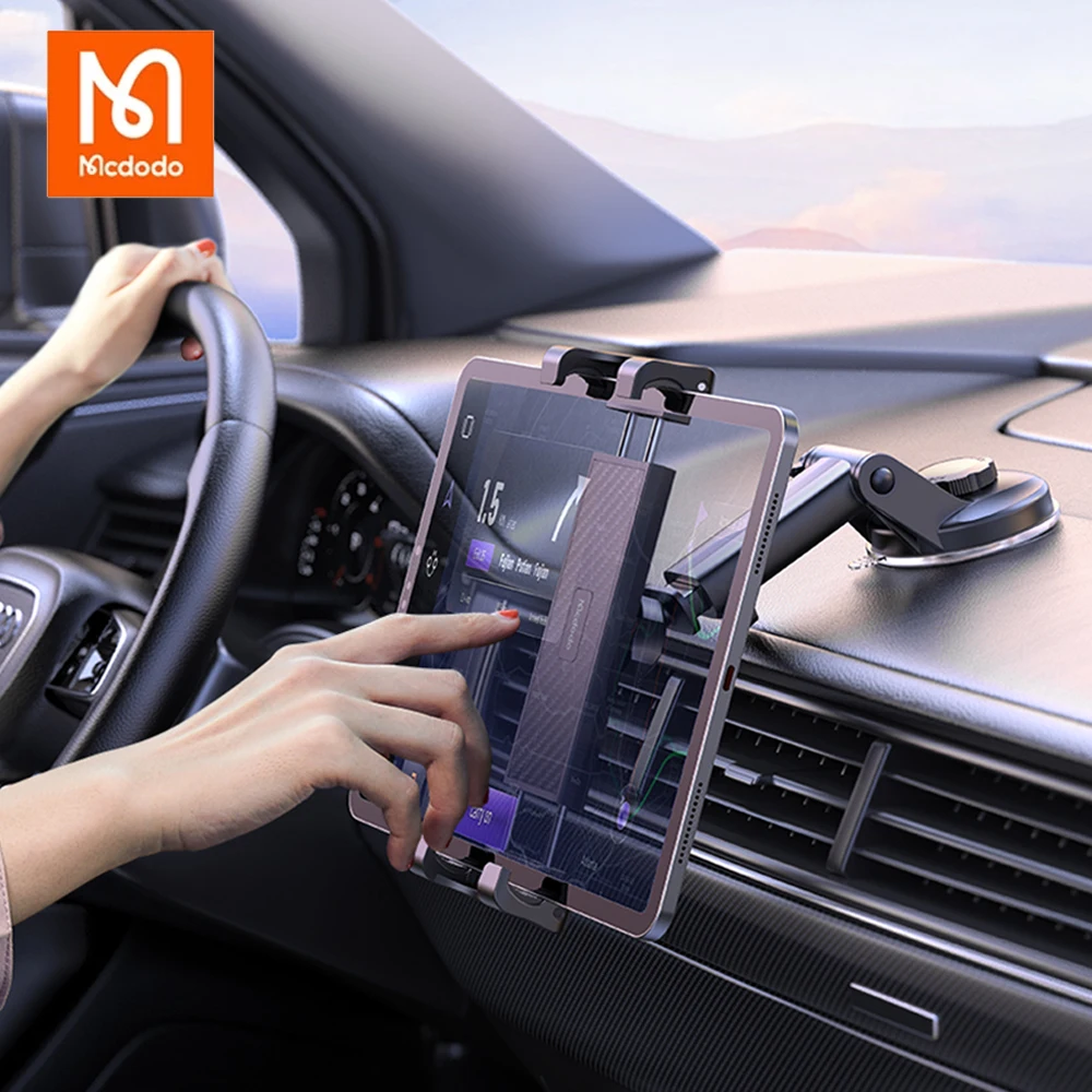 

Mcdodo Car 4.7-12.9 Inch Telescopic Phone Holder Centre Console Front Windshield Universial Stand For iPhone Xiaomi Samsung iPad