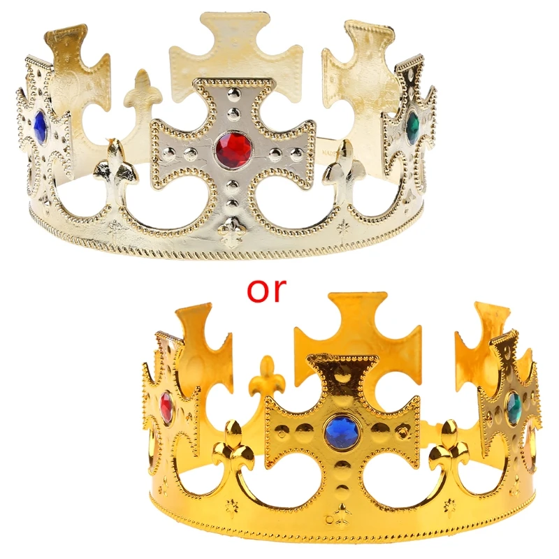 

Popular Little Crown Birthday Cake Crown for Head Ornament Tiaras Jewelry Plastic Material Toy Crowns for Girls and Dropship