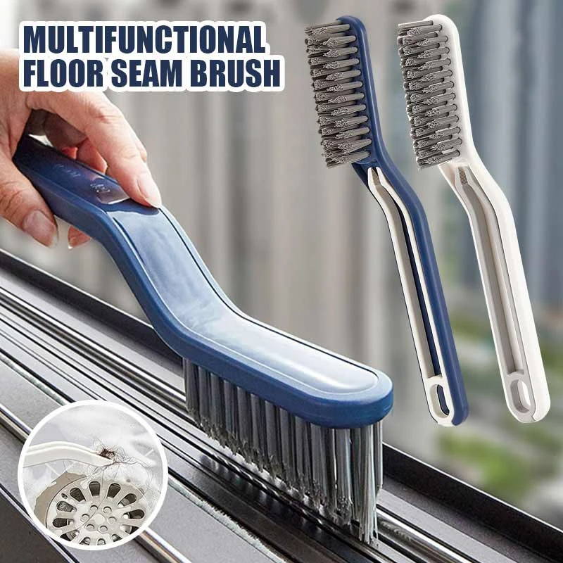 

MultiFunction Bathroom Tile Floor Gap Cleaning Brush Window Groove Cleaning Brush Convenient Household Corner Cleaning Tools