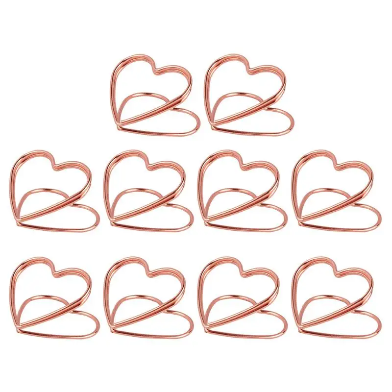 

Креативные зажимы для записей, вертикальные зажимы для фотографий, зажимы для сообщений на День святого Валентина, 10 шт.