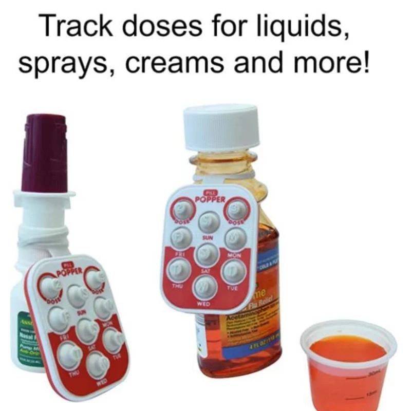 

Удобная коробка для таблеток HermesAQ, умное напоминание, герметичная медицина, дозатор с тайром мером, будильник, органайзер для таблеток, конт...