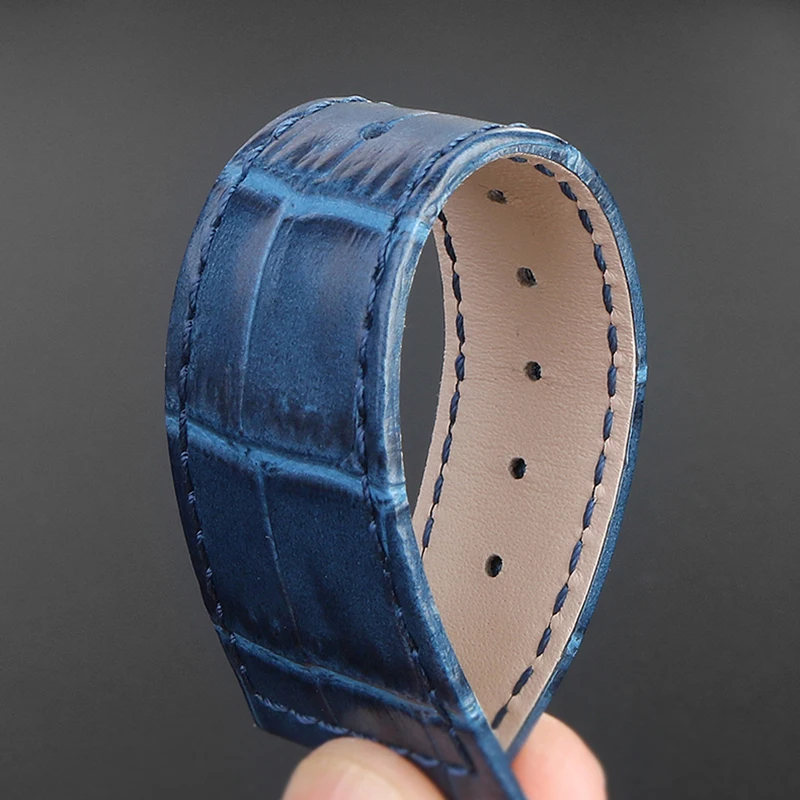 Genuine Leather Watchband For Tissot PRX Super Player T137.407 Series Stainless Steel Watch Band Strap Bracelet Accessories 12mm