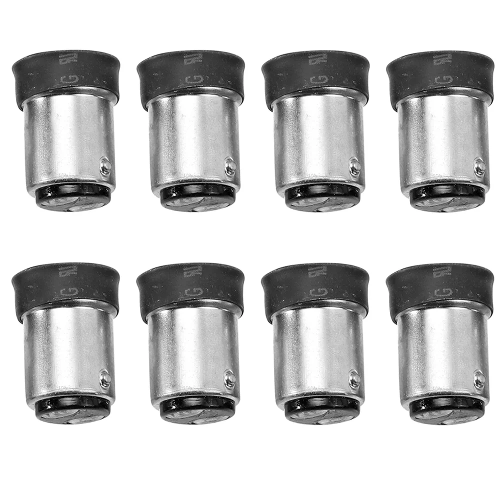 

8 Pcs Lamp Holder Adapter Light Bulb Earth Tones B15 E14 Converter Plastic Converters