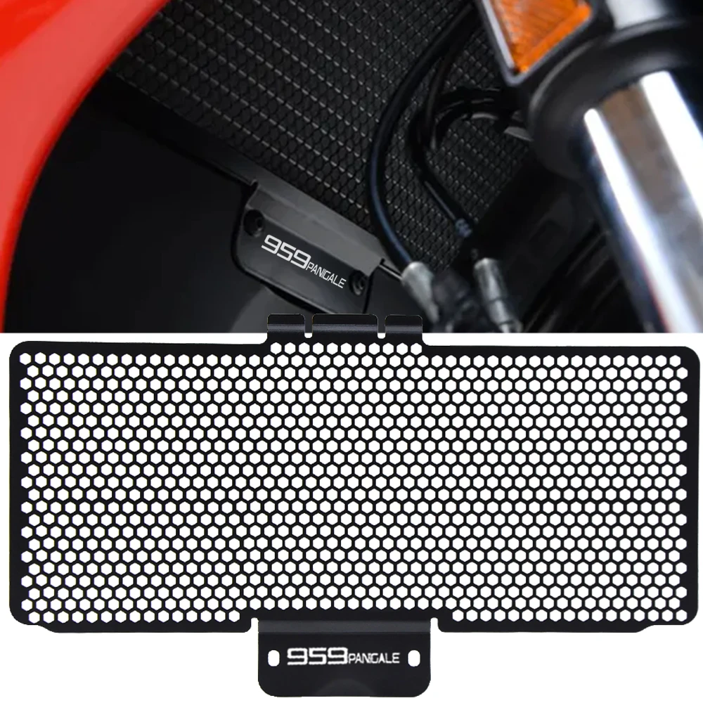 

959Panigale For Ducati Panigale 959 Corse Upper 2016 2017 2018 2019 2020 2021 Radiator Guard Protector Grille Grill Cover Guard