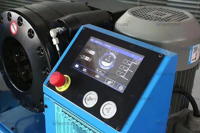 12V SP52 мобильный фургон гидравлический пресс для обжима шлангов высокого давления